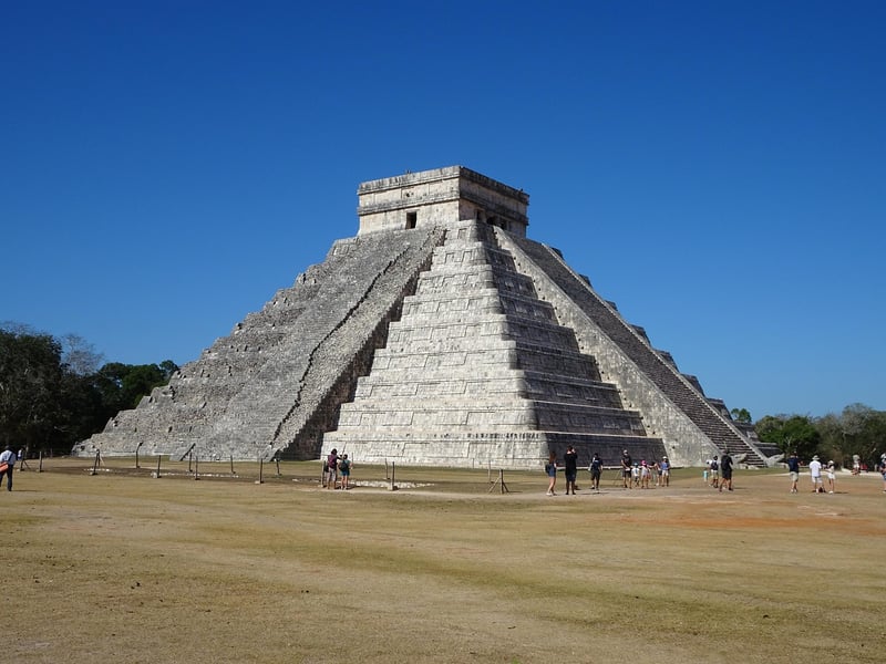 Mayan Pyramid at Chichen Itza